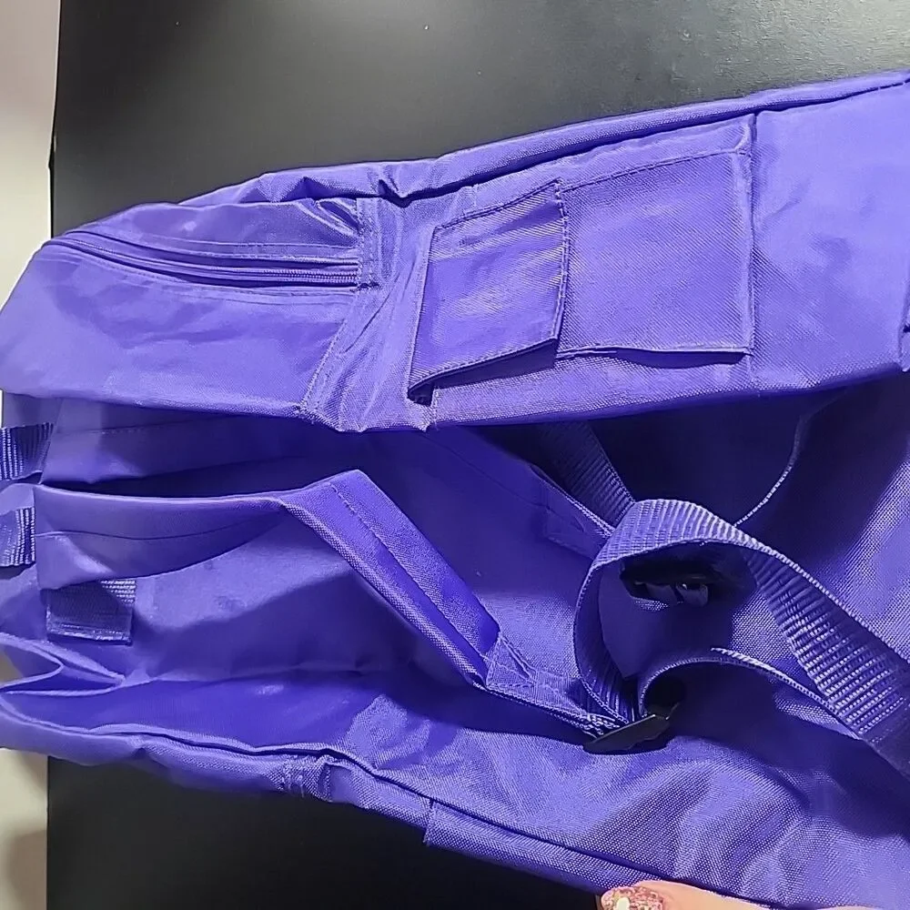 National Geographic Kids Video Really Wild Animals Purple Backpack 90’s  New